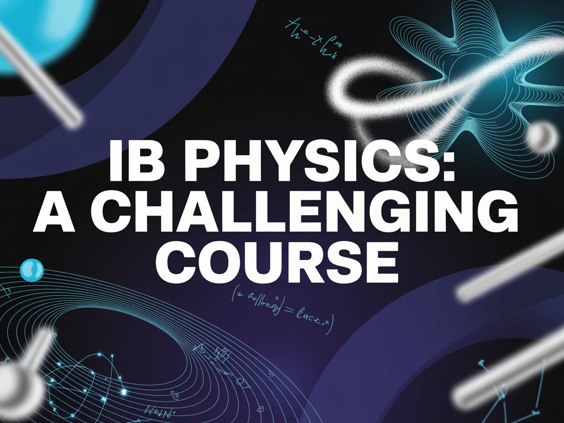 IB Physics is one of the most challenging courses in the IB curriculum